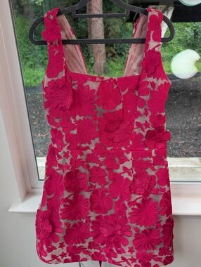 Anthropologie | Dresses | Maeve Sleeveless Vneck Lace Fit Flare Mini Dress  | Poshmark